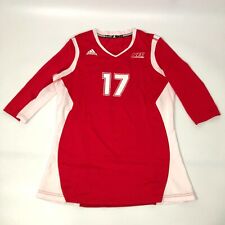 Adidas Sacred Heart University Game Jersey Size L Large Womens Volleyball Red 17