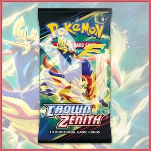 Pokemon TCG:  Crown Zenith Pack Booster - Picture 1 of 2