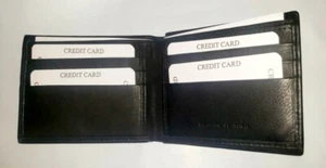 Neu Ironton Herren Echtleder mehrere Taschen Doppelfaltung Geldbörse 77510 - Bild 1 von 4