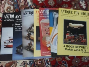 MAGAZINE ANTIQUE TOY WORLD JANUARY,FEBRUARY,MARCH,APRIL,MAY,JUNE,JULY 1984 READ - Picture 1 of 1