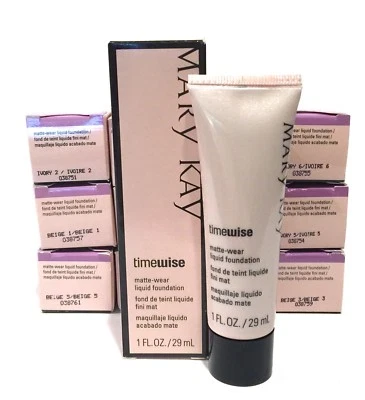 MARY KAY TIMEWISE MATTE WEAR LIQUID FOUNDATION~YOU CHOOSE~SHADE~DISCONTINUED! - Image 1 of 4