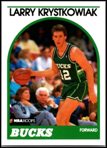 NBA Hoops #258 1989 Larry Krystkowiak - novato radiocontrol ¡envío gratuito! - Imagen 1 de 2