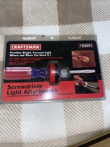CRAFTSMAN SCREWDRIVER LIGHT ATTACHMENT 93051 TOOL - Picture 1 of 2