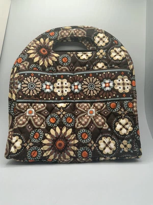 Lancheira Vera Bradley Paisley floral isolada com bolsos laterais - Imagem 1 de 4