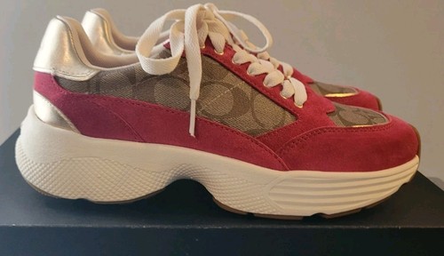 Sneakers Coach C152 da donna firmate Tech Runner taglia 8 5B