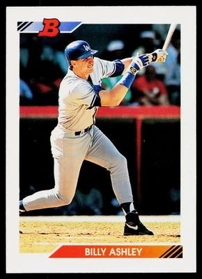 1992 Bowman - Billy Ashley #168 - Los Angeles Dodgers - Image 1 of 2