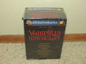 New Sealed Midnite Movies Volume Two Vampires & Witchcraft DVD Box Set - Picture 1 of 5
