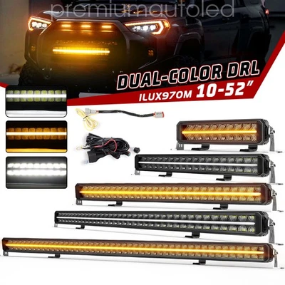 Hella Black Magic Night Blazer 22 32 42 52" LED Double light bar Driving Offroad - Image 1 of 4