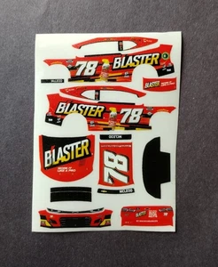 2023 Custom BJ McLeod #78 Blaster 1/64 Peel & Stick Decals - Bild 1 von 1