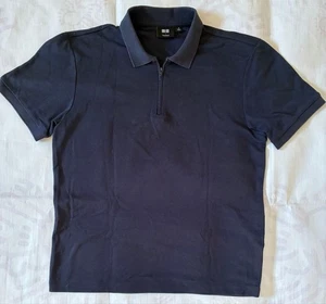 UNIQLO×Theory AIRism Polo Shirt M Size Short Sleeve Collab Used - Picture 1 of 8