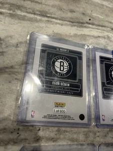 Egor Demin Rc Lot Panani Instant X2 Of 930 And Topps Rc - Bild 1 von 8