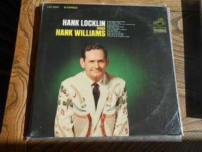 HANK LOCKLIN sings Hank Williams LSP - 2997 US Import Stereo 1964 - Image 1 of 3