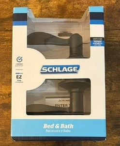 Schlage Accent Cama y Baño Privacidad Cerradura Puerta Palanca Bronce Envejecido F40 V Acc 716 - Imagen 1 de 3