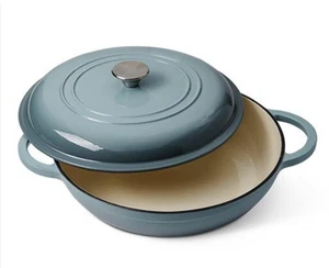 3,5 l Crofton 3,7 qt Emaille Dutch Oven Topf mit Deckel - gebraucht - versandkostenfrei. - Bild 1 von 7