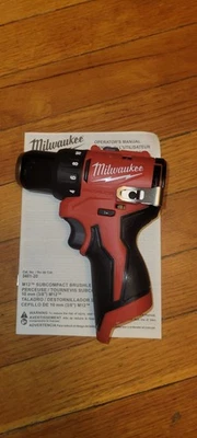 Milwaukee 3401-20 M12 12V 3/8" Subcompact Brushless Drill/Driver - Tool Only - Image 1 of 3