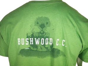 Bushwood CC XL (Large in USA) Green Cotton T-Shirt Caddyshack - Picture 1 of 6