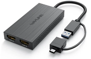 Wavlink USB3.0 to HDMI Display Adapter USB A/USB C to HDMI Hub for Dual Monitors - Picture 1 of 5