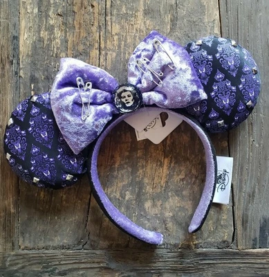 Papel pintado Mansión embrujada Disney Disneyland Madame Leota Orejas de Minnie Diadema Foto 1 de 2