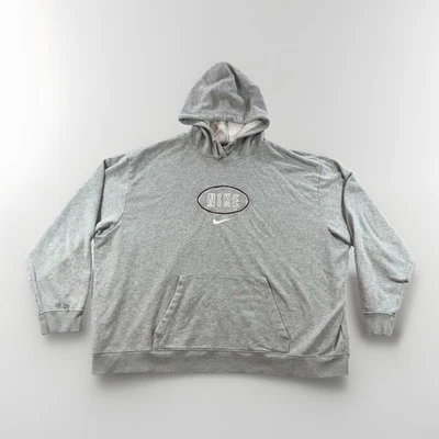 Nike Pullover Hoodie Women’s XXL Gray Thin Active Center Swoosh Logo - Image 1 of 4