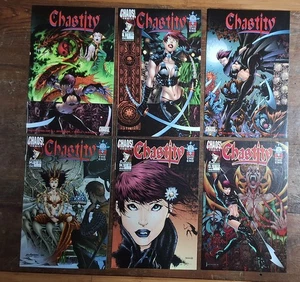 CHASTITY ROCKED  #1-4 COMPLETE RUN  - CHAOS Includes 1A And 1B Variant Covers - Picture 1 of 7