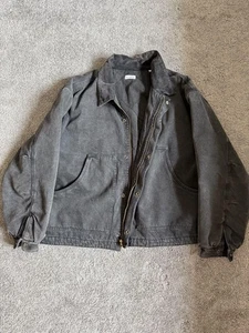 WILLY CHAVARRIA Coverall Button Front Jacket Gray Regular Size S from Japan - Picture 1 of 12
