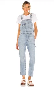 Mother Superior Women Overalls XS Denim The Scrapper Win Some Lose Some Wash GUC - Picture 1 of 24