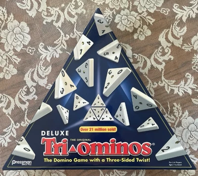 NEW SEALED Deluxe Tri-Ominos Game Domino Game B01 - Image 1 of 2