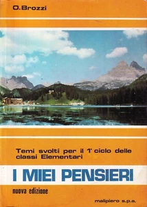 I miei pensieri - brozzi - malipiero febbraio 1971 nuova edizione - Imagen 1 de 2