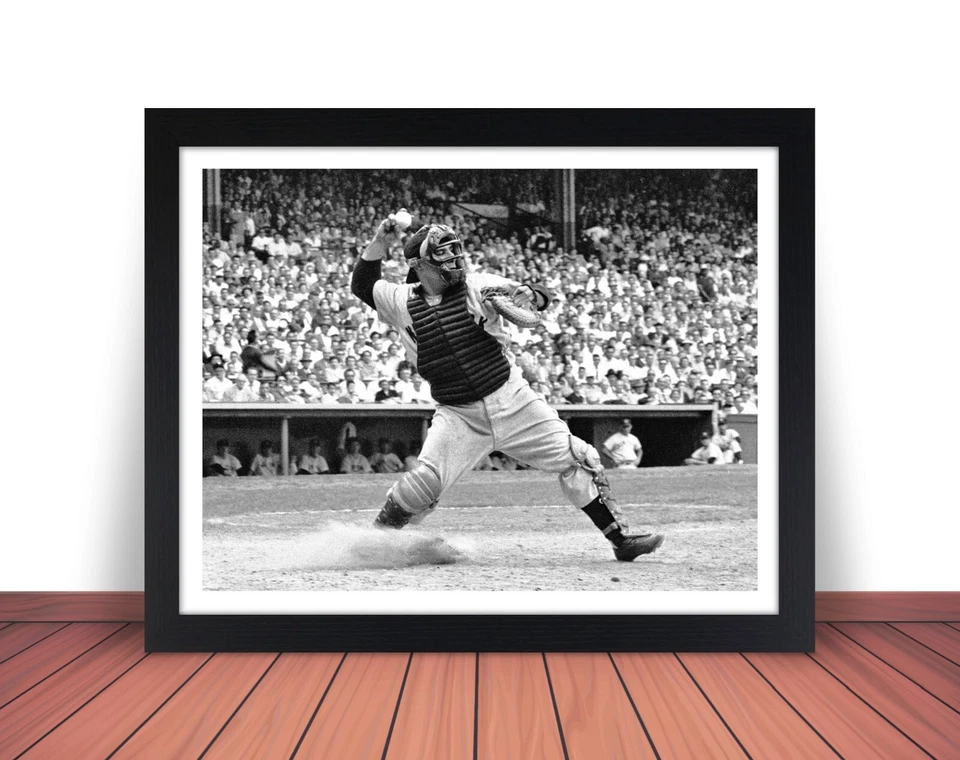 Framed YOGI BERRA Photo Picture NEW YORK YANKEES Baseball 8x10 or 11x14 (WB1) - Image 1 of 4