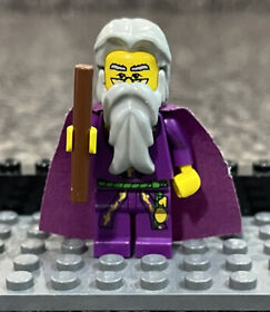 Lego Albus Dumbledore purple yellow head minifigure Harry Potter 4729 4707 4709