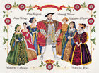 DMC Cross Stitch Kit - Kings And Queens - Henry VIII
