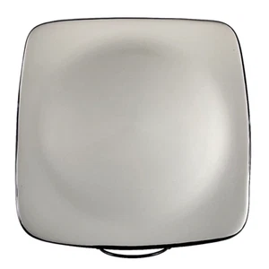 Corelle Essplatten weiß & schwarz quadratisch Hearthstone Steinzeug 11,5 Zoll Quadrat - Bild 1 von 5