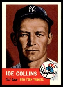 1991 Topps Archives 1953 Joe Collins New York Yankees #9
