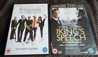 Kingsman The Secret Service Dvd NEW & The King's Speech Dvd NEW Colin Firth