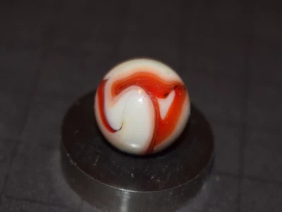 Choice Pick Collectors Ravenswood Flame Toy Marble Size .609"=39/64" MINT! - Image 1 of 4