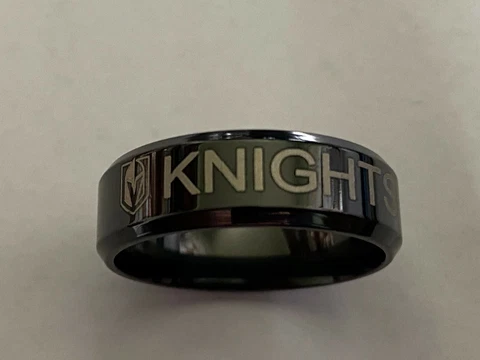 Vegas Golden Knights Titanium Ring, several styles, your choice Cover
