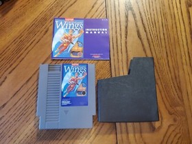 Legendary Wings (Nintendo Entertainment System, 1988) NES Cartridge & Manual 