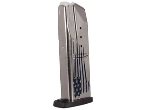 Smith & Wesson SD9 SD9VE 10 Round 9mm Magazine Engraved Distressed US Flag - Picture 1 of 2