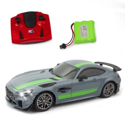 RC Mercedes AMG GT R PRO 1:24 2.4GHz RTR Akku ferngesteuert Grün Grau Siva Toys - Bild 1 von 4
