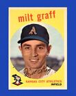 1959 Topps Set-Break #182 Milt Graff Ex-Exmint *Gmcards*