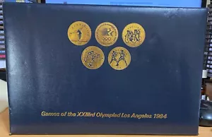 Los Angeles 1984 Giochi olimpici della XXIII Olimpiade 24 gettoni di transito~FDC - Foto 1 di 8