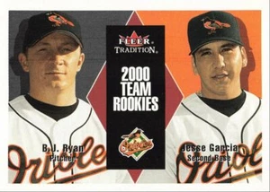 2000 Fleer Tradition Update Jesse Garcia B.J. Ryan Baltimore Orioles #U65 - Picture 1 of 2