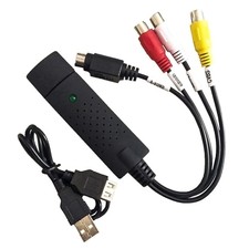 USB 2.0 VHS To DVD Converter Audio Video Adapter Easycap Capture Card  Software