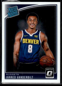 2018 Donruss Optic Rated Rookie #NA Jarred Vanderbilt  Donruss Optic Very Good