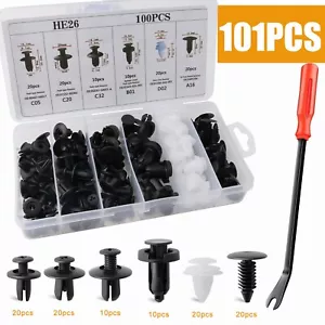Lexus Car Clip Kit - Push Pin Rivets for Bumper/Door Trim Panel Fastening USA - Picture 1 of 10