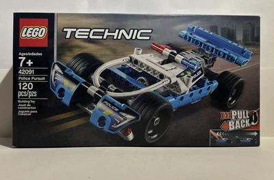 LEGO TECHNIC: Police Pursuit (42091) NSIB NUEVO EN CAJA SELLADA Juguete Pull Back Foto 1 de 3