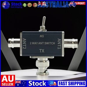 2 Way Manual Coaxial Antenna Switches SO239/BNC Connector 100W 0-50MHz - Zdjęcie 1 z 18