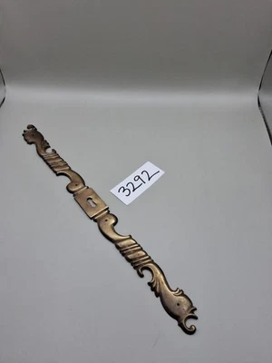 Antique 13" Cast Bronze Bird Escutcheon Keyhole Hardware - Image 1 of 4