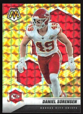 2021 Panini Mosaic #7 Daniel Sorensen Prizm Reactive Yellow - Image 1 of 2