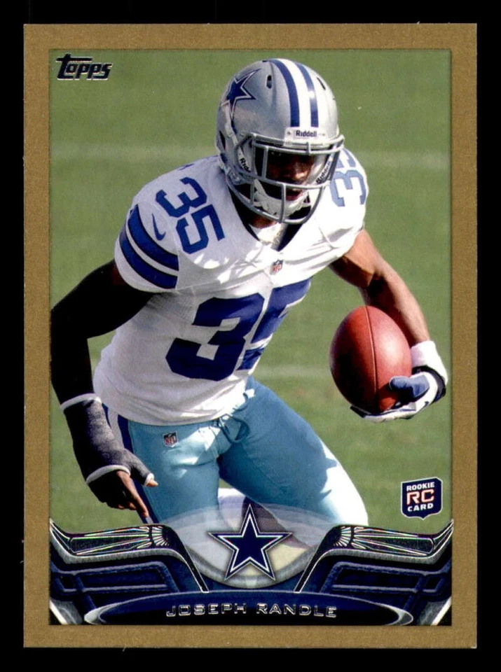 2013 Topps Mini Gold Football #ed/58 - Set Break - Front and Back Scans # 1-220 - Image 1 of 1